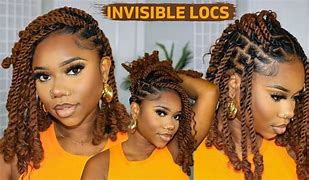 Image result for Small Invisible Locs