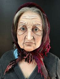 Image result for Crazy Old Lady Makeup