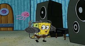 Image result for Spongebob Blasting Music