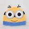 Image result for Free Minion Crochet Beanie Patterns