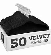 Image result for Velvet Hangers with Hooks