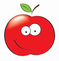 Image result for Cartoon Apple with Face and Clip Art