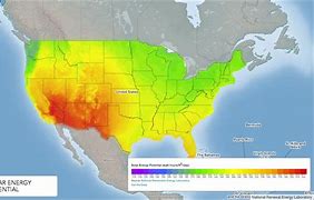Image result for Available Solar Energy Map
