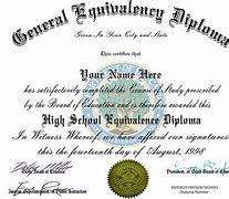 Image result for MO GED Certificate