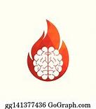 Image result for Fire Brain Emojis