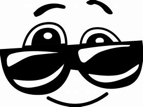 Image result for Black Sunglasses Emoji