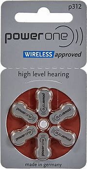 Image result for P312 Hearing Aid Batteries