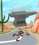 Image result for Wile E. Coyote Falling Anvil