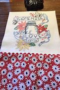 Image result for Tea Towel Embroidery Designs