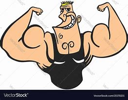 Image result for Buff Body Cartoon
