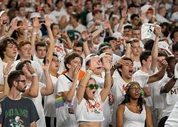 Image result for Miami Hurricanes Football Fans