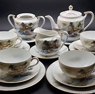 Image result for Japanese Tea Set 60s