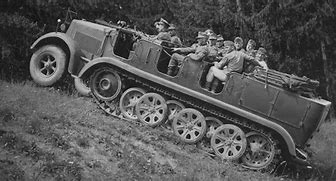 Image result for German Half Track WW2