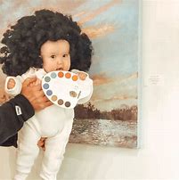 Image result for Bob Ross as a Baby