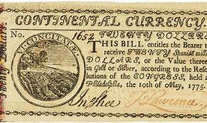 Image result for Continental Currency Notes