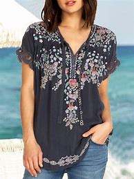 Image result for Embroidered Bohemian Tunics