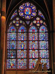Image result for Inside Notre Dame Stained Glass