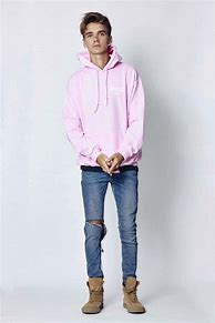 Image result for Men's Pink Pastel Hoodie