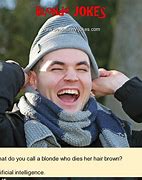 Image result for blond joke images