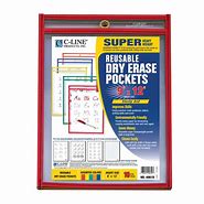 Image result for dry erase pockets 9x12