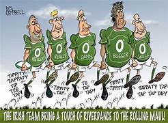 Image result for Irish Rugby Cartoon