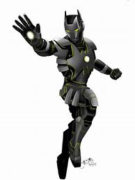 Image result for Batman with Iron Man Armor