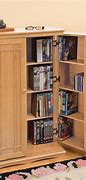 Image result for Oak Media Storage Cabinet with Glass Doors