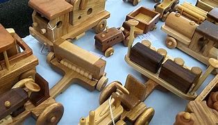 Image result for Handcrafted Wooden Toys