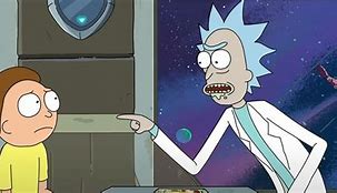 Image result for Rick and Morty Blue Guy