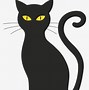 Image result for Halloween Cat Black and White