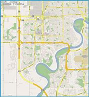 Image result for West End Edmonton Map