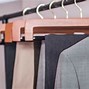 Image result for Luxury Wooden Suit Hangers