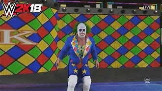 Image result for WWE 2K18 Clown CAW