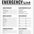 Image result for Phone Extension List Template