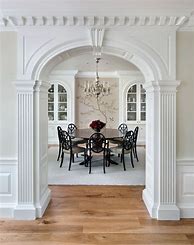 Image result for Interior Arch Molding Ideas