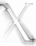 Image result for Letter X Drawing