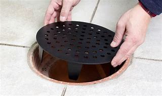 Image result for Floor Drain Cover 9 Inch Bell