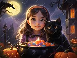 Image result for Happy Halloween Black Cat