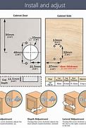 Image result for Cabinet Door Hinge Template