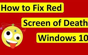 Image result for Red Screen of Death MacBook