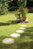 Image result for Round Granite Stepping Stones