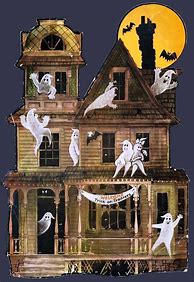 Image result for Old-Fashioned Halloween Decorations
