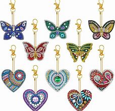 Image result for Diamond Painting Key Chains Women Bbto