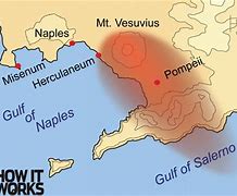 Image result for Pompeii Vesuvius Map