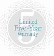 Image result for 5 Year Warranty Logo