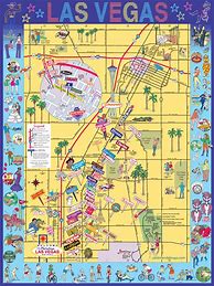 Image result for Las Vegas Strip Attractions Map