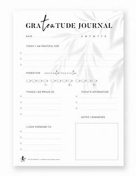 Image result for Gratitude Journal