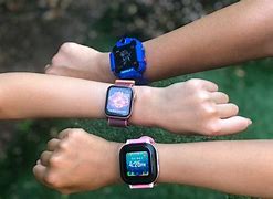 Image result for Black Smart Watch with Steps for Kids