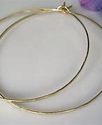 Image result for 2 Inch Gold Hoop Earrings