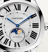 Image result for Cartier Moon Phase Dress Watch